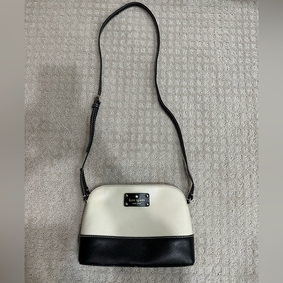 Kate Spade - Black & White Crossbody Bag - Picture 2 of 4